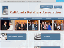 Tablet Screenshot of calretailers.com